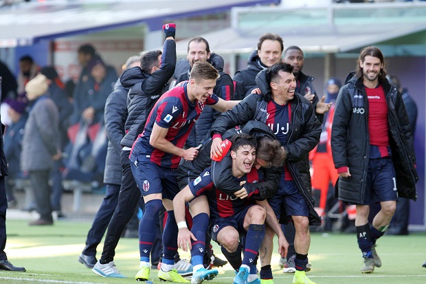 Болоња у надокнади времена до бода у Фиренци